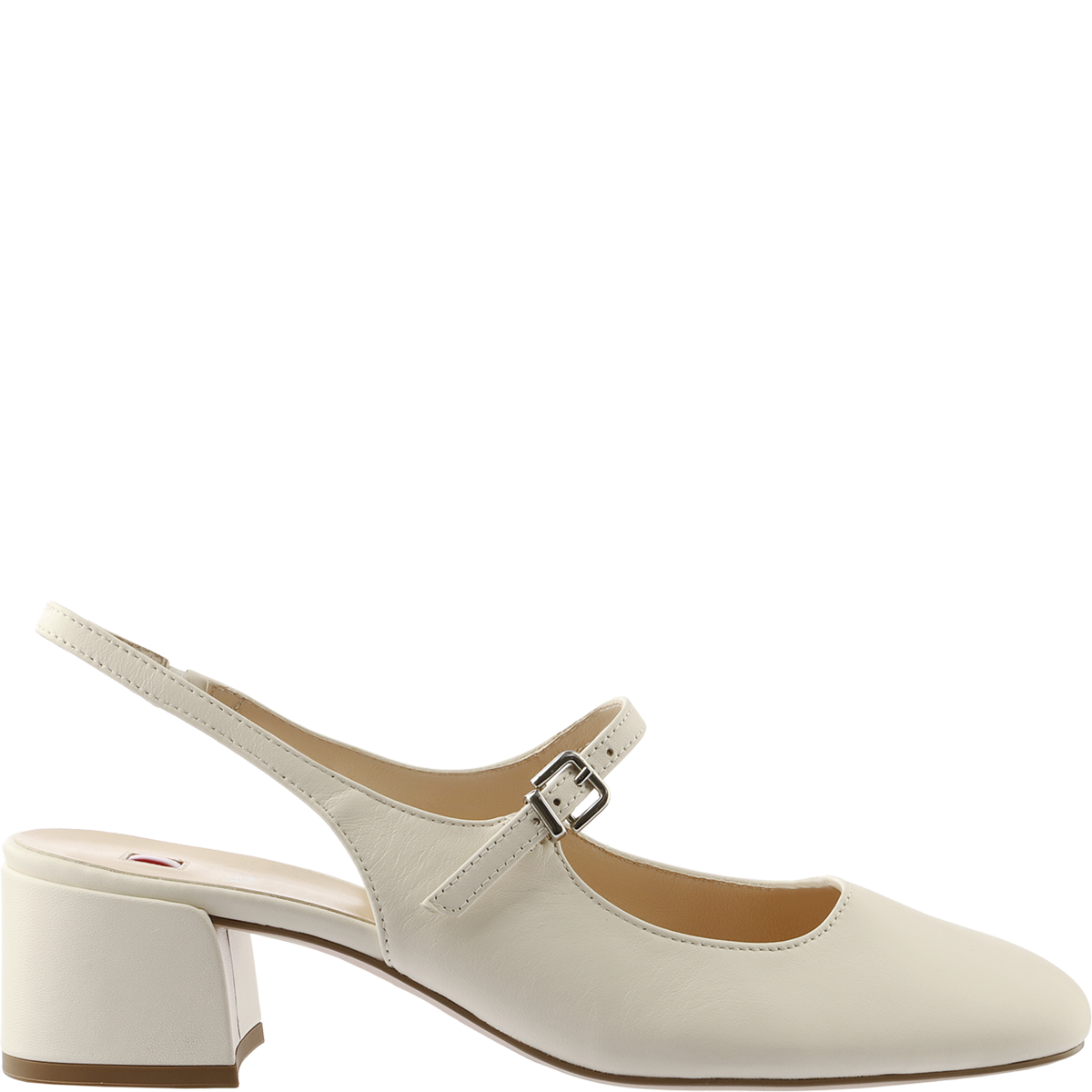 Högl Mary Jane-style slingback pumps with thin straps Beige