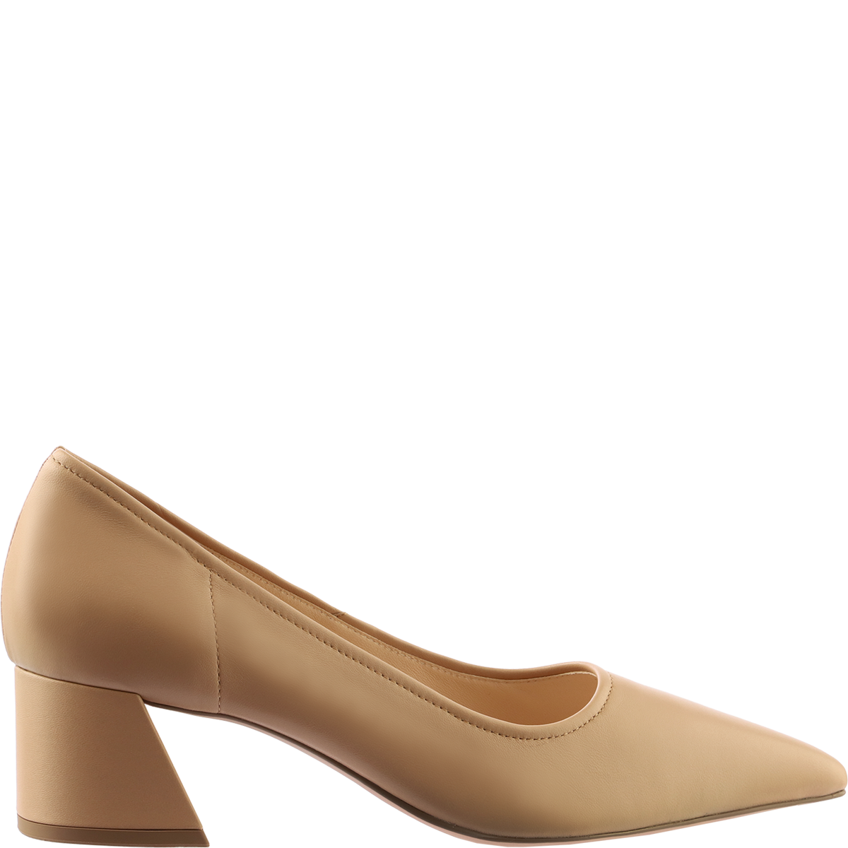 Högl Soft smooth leather pointed toe pumps – made in Europe Brown