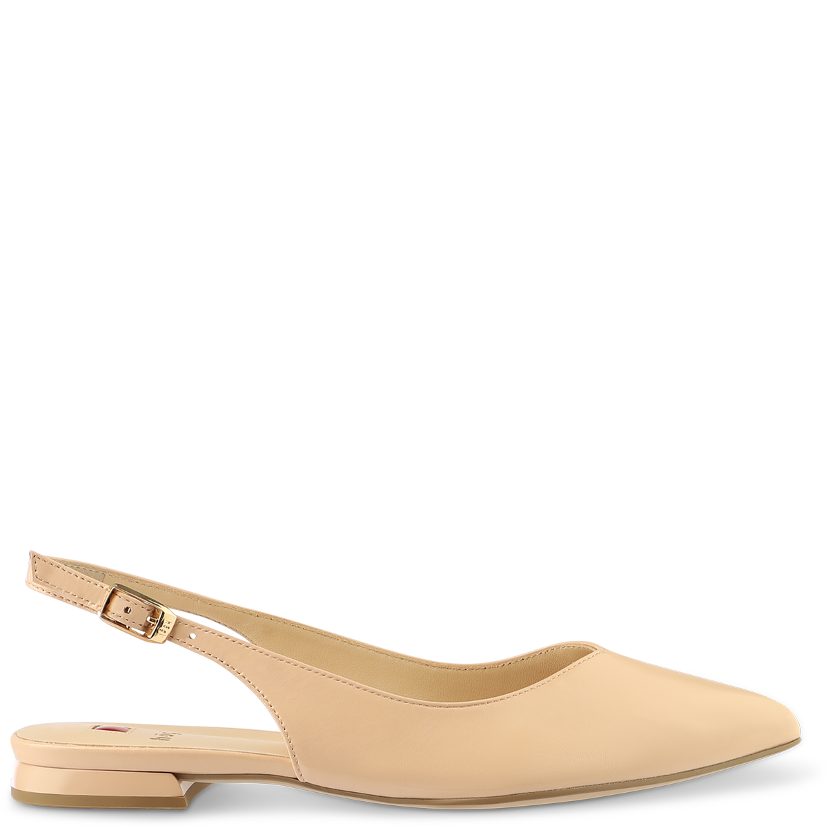 Högl Elegant, high-quality labskin slingback ballerinas Pink