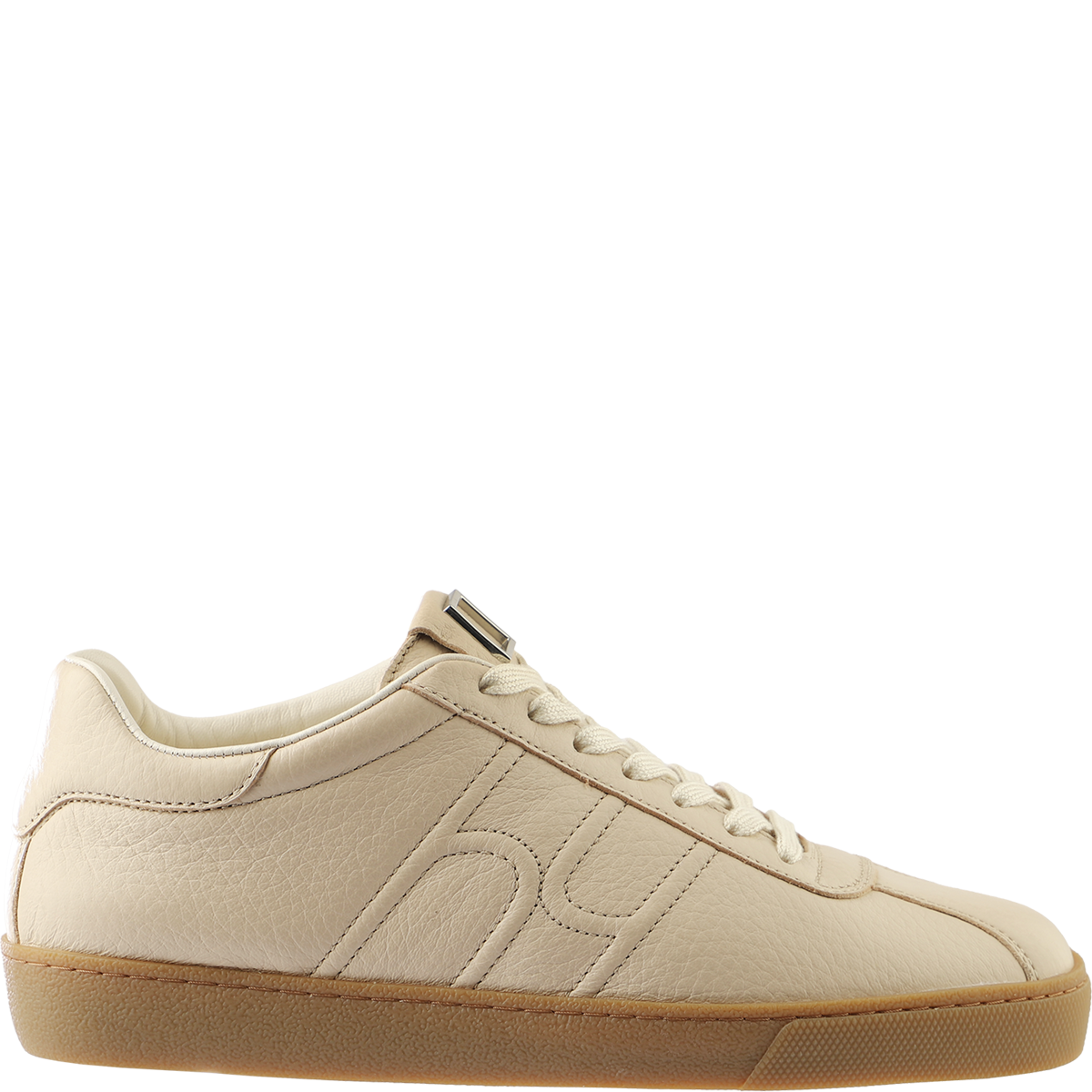 Högl Hochwertiger Sneaker aus softem Leder Beige