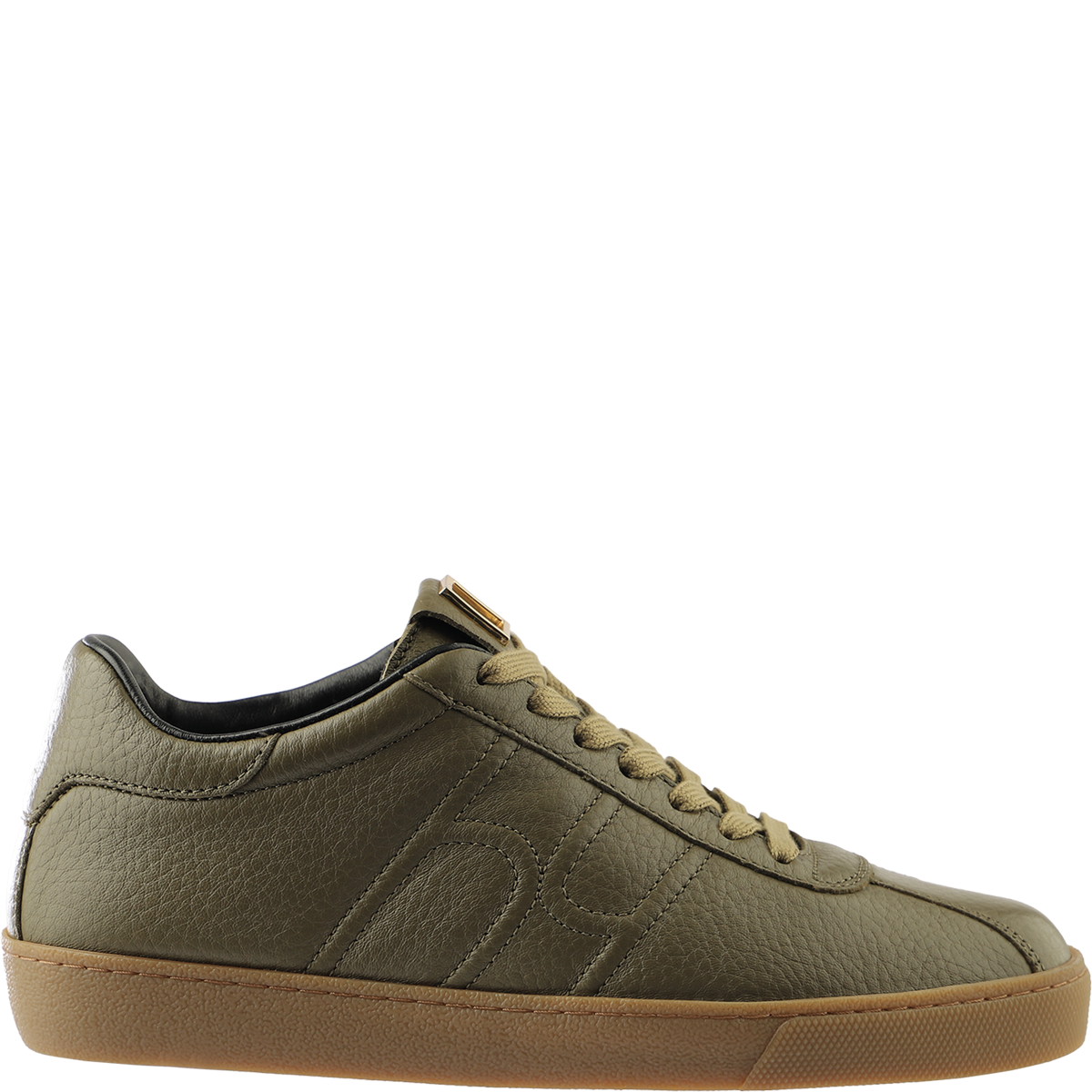 H&ouml;gl High-quality soft leather sneakers Green