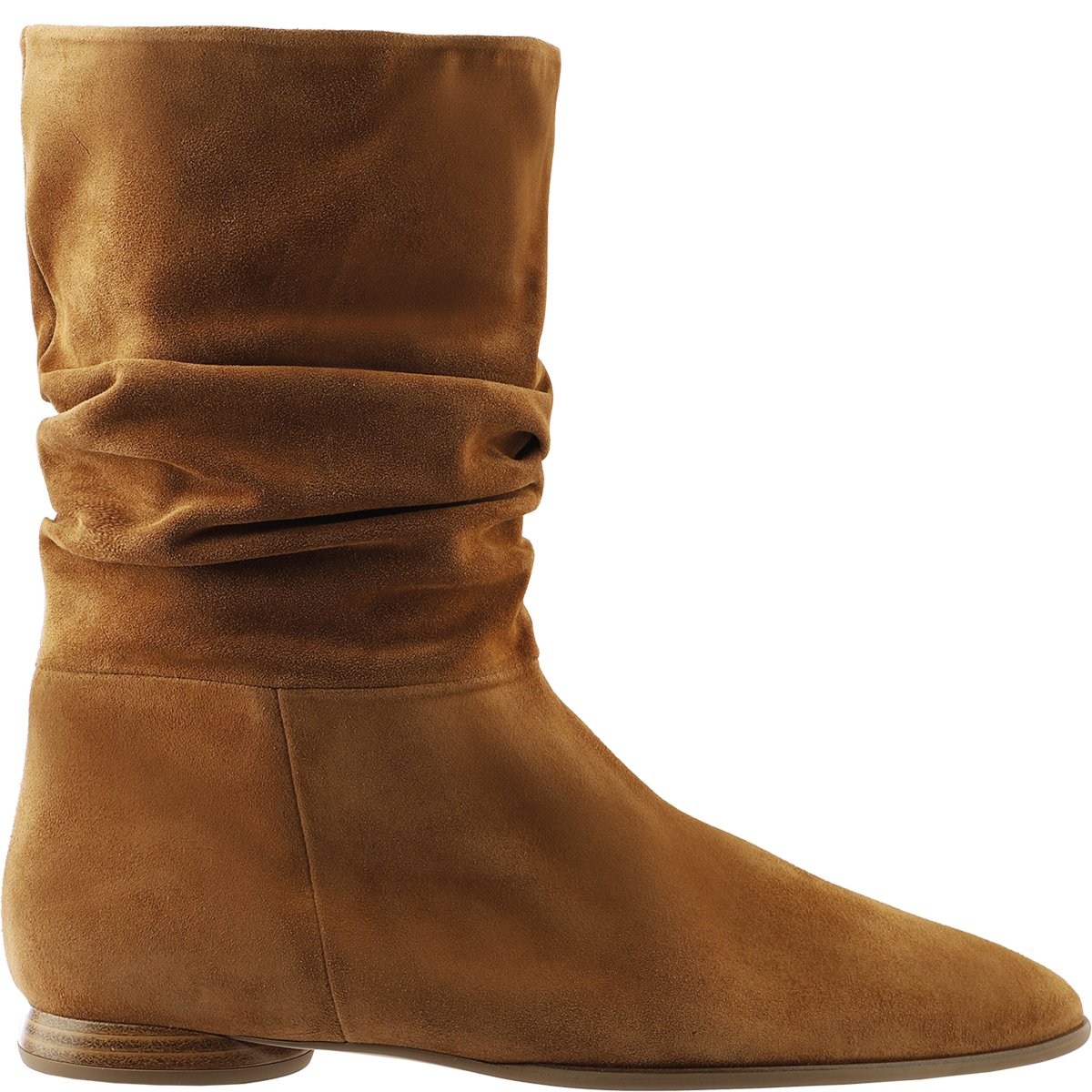 Högl Femininer Stiefel mit gerafftem Schaft Braun