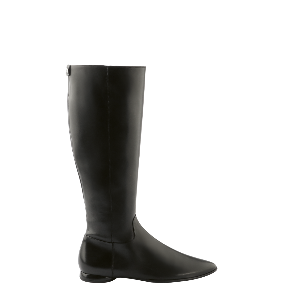 Högl Stiefel in mit rundem mini Blockabsatz Schwarz