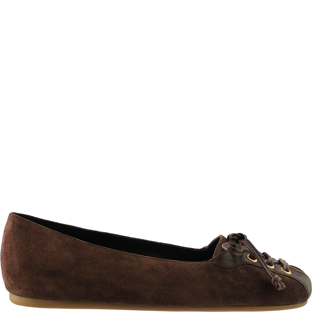 Högl Sustainable suede Sacchetto ballerinas with memory foam insoles Brown