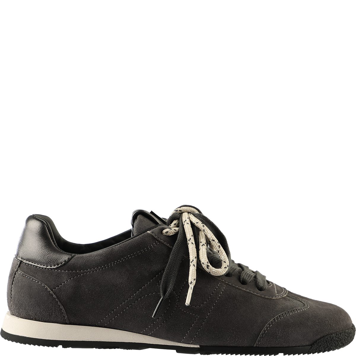 Högl Suede retro sneakers with metallic appliqué details and memory foam Multicolour