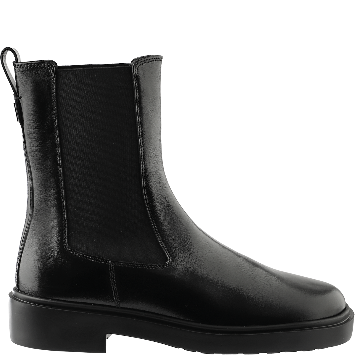 Högl Women's Chelsea boots with a lambskin lining & memory foam Black