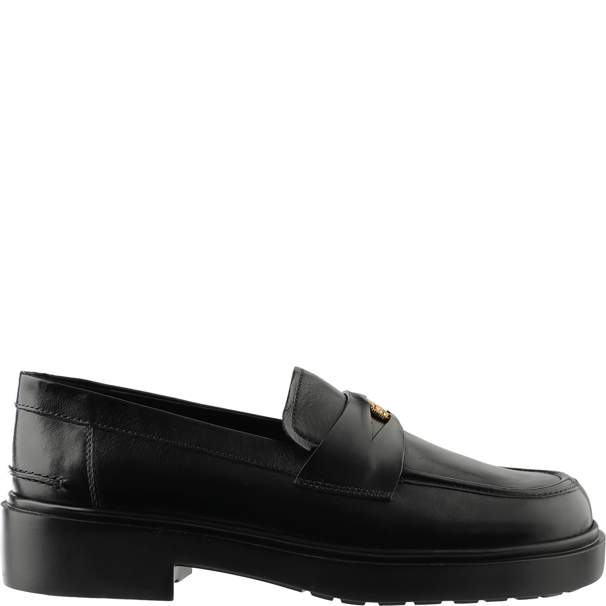 Högl Modern penny loafers with memory foam and emphasised soles Black
