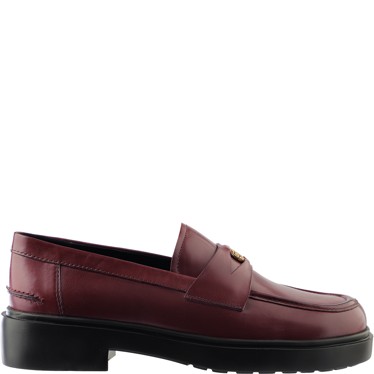 Högl Modern penny loafers with memory foam and emphasised soles Red