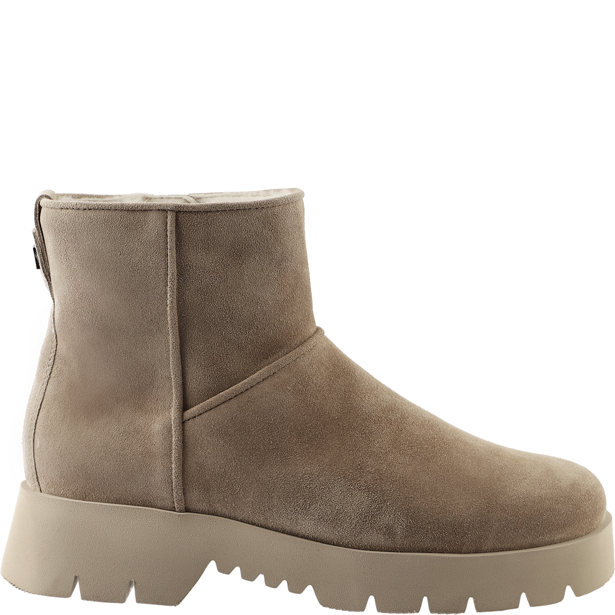 Högl Casual ankle boots with ridged soles Beige