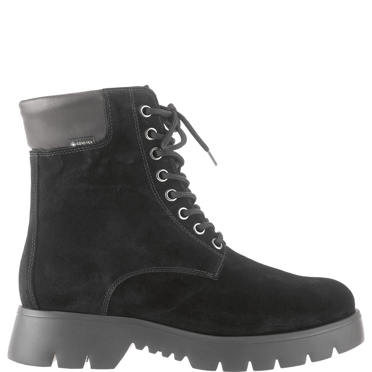 Högl Suede ankle boot with Gore-Tex membrane Black
