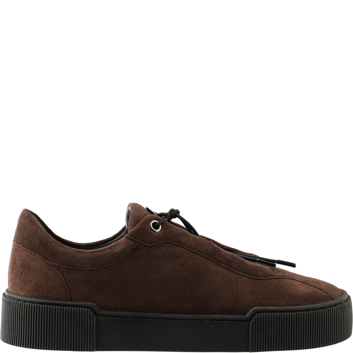 Högl Sustainable suede sneakers with memory foam insoles Brown