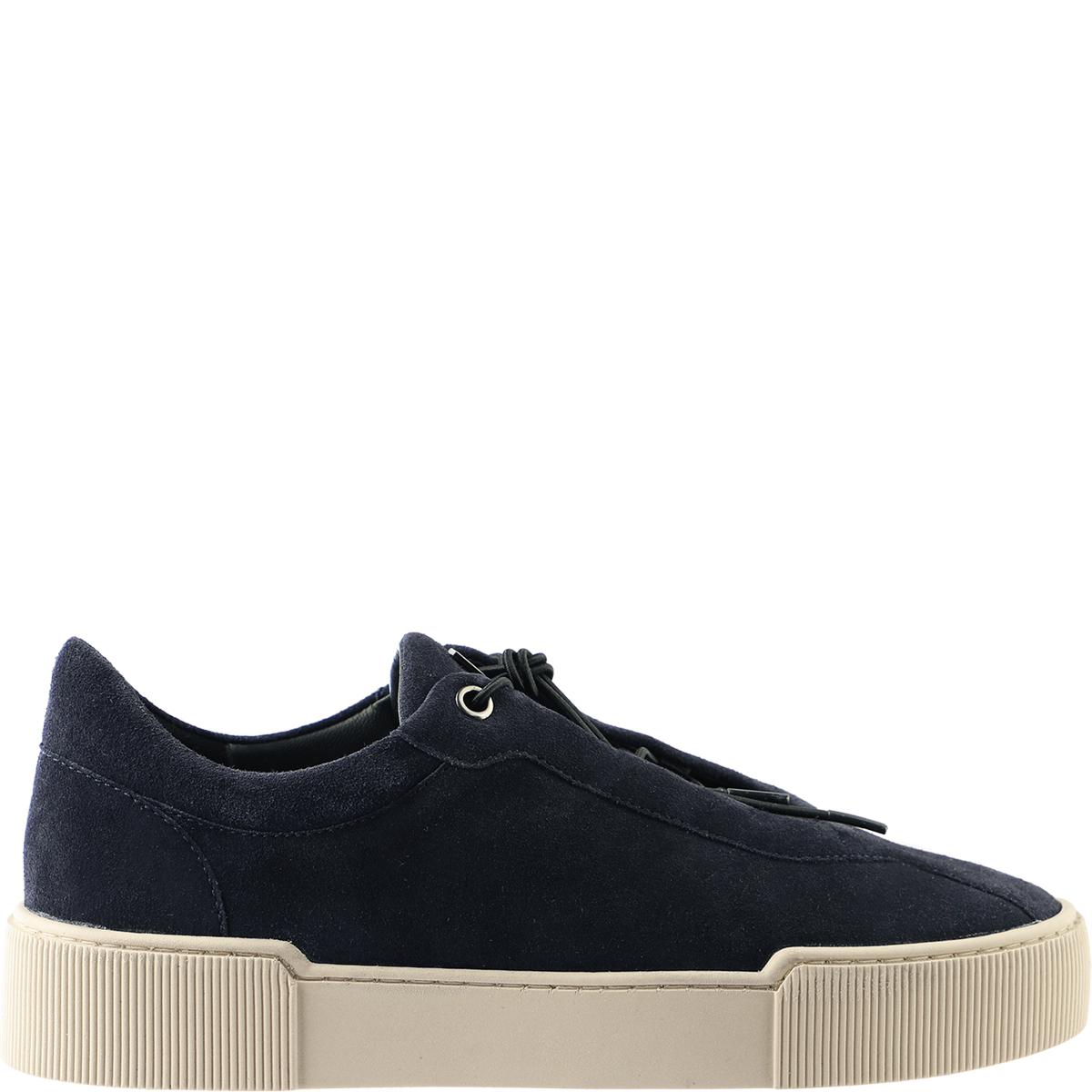 Högl Sneaker aus nachhaltigem Veloursleder mit Memory-Foam-Innensohle Blau