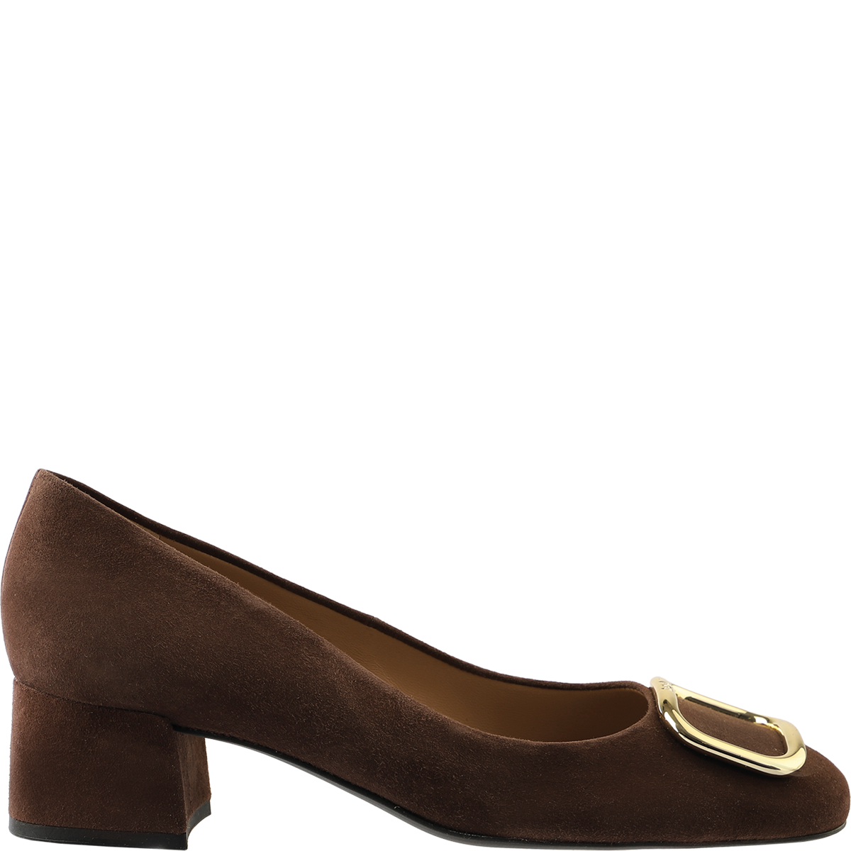 H&ouml;gl Classic women&rsquo;s pumps in suede leather with decorative detail Brown