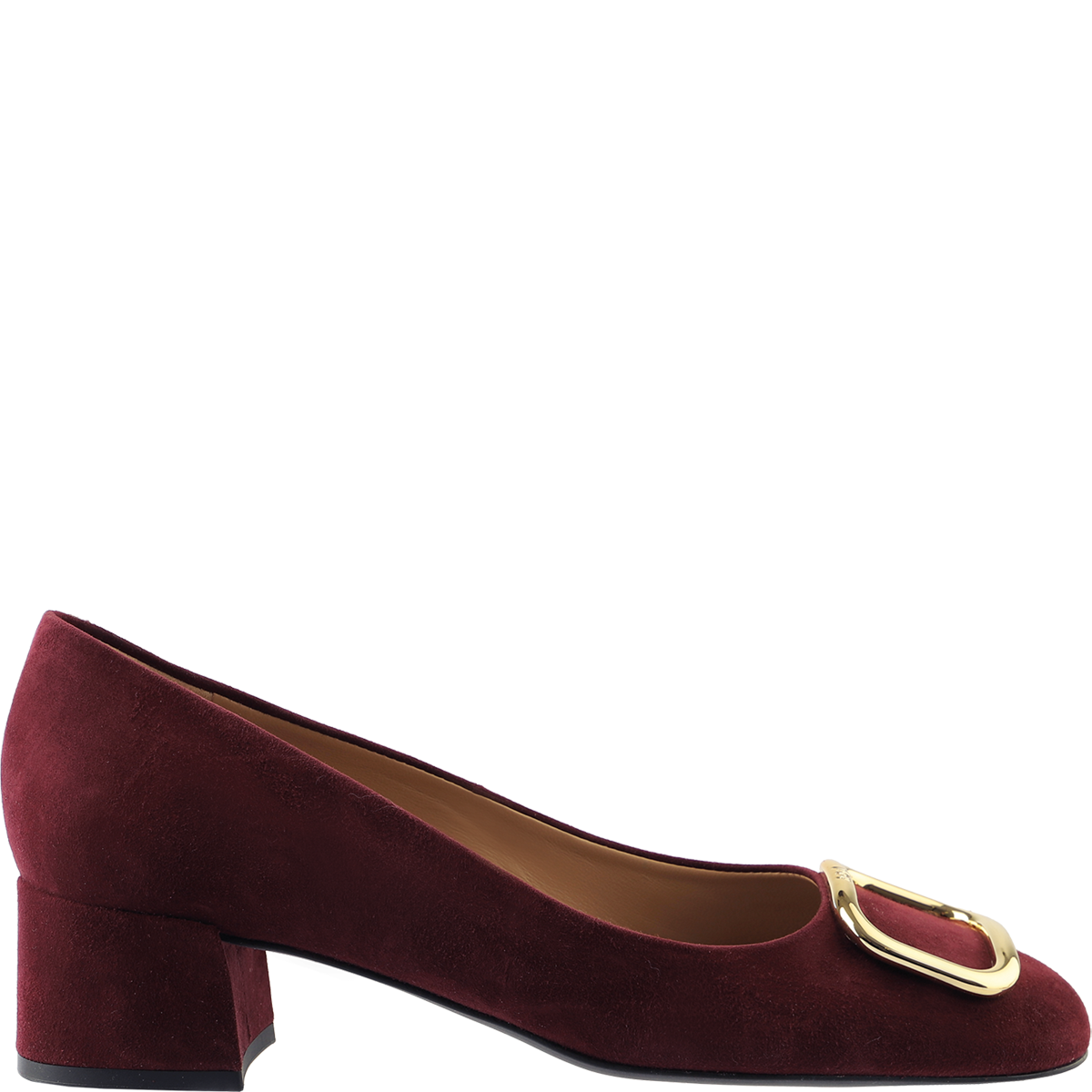 Högl Classic women’s pumps in suede leather with decorative detail Red