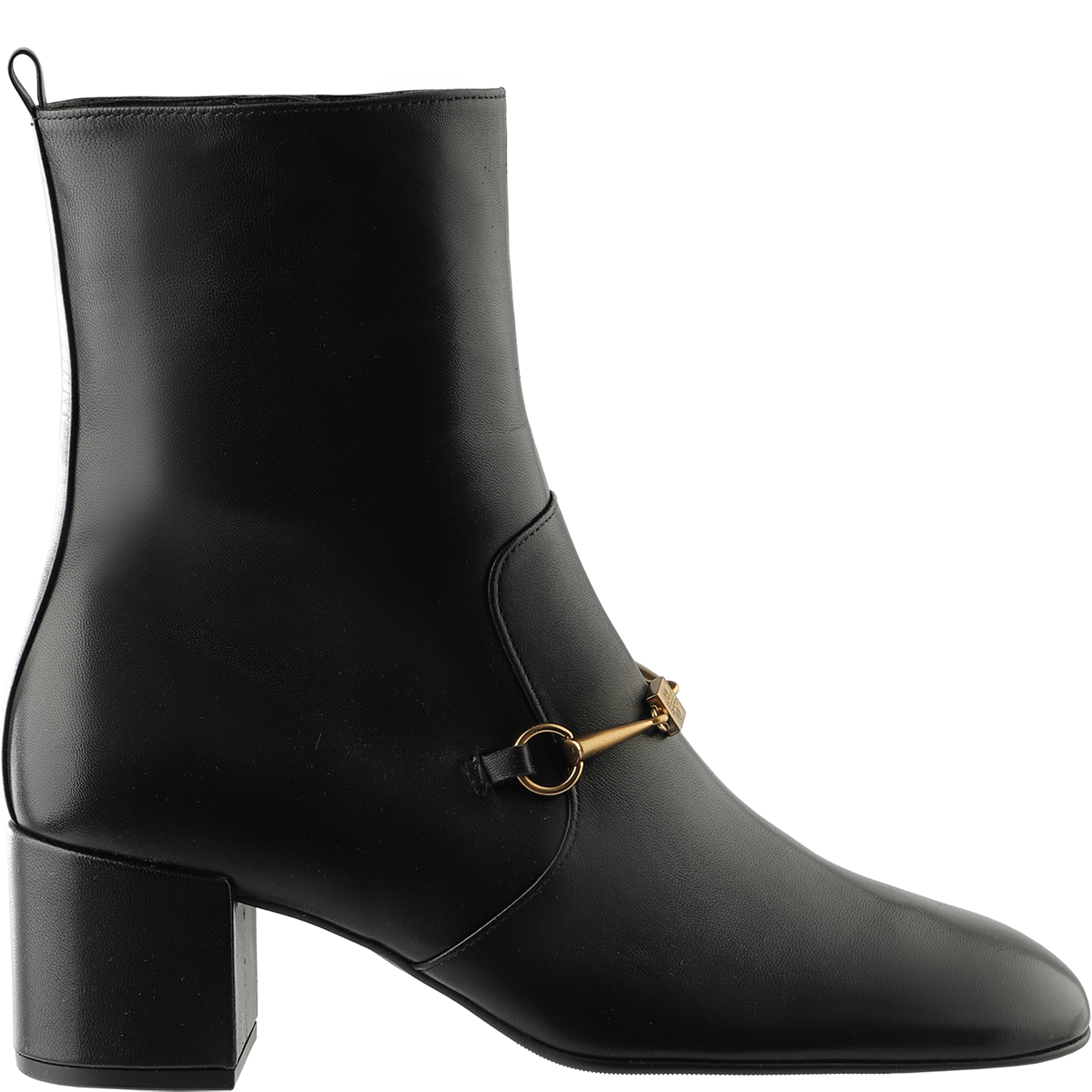 Högl Purist ankle boots with gold-coloured horse bits Black