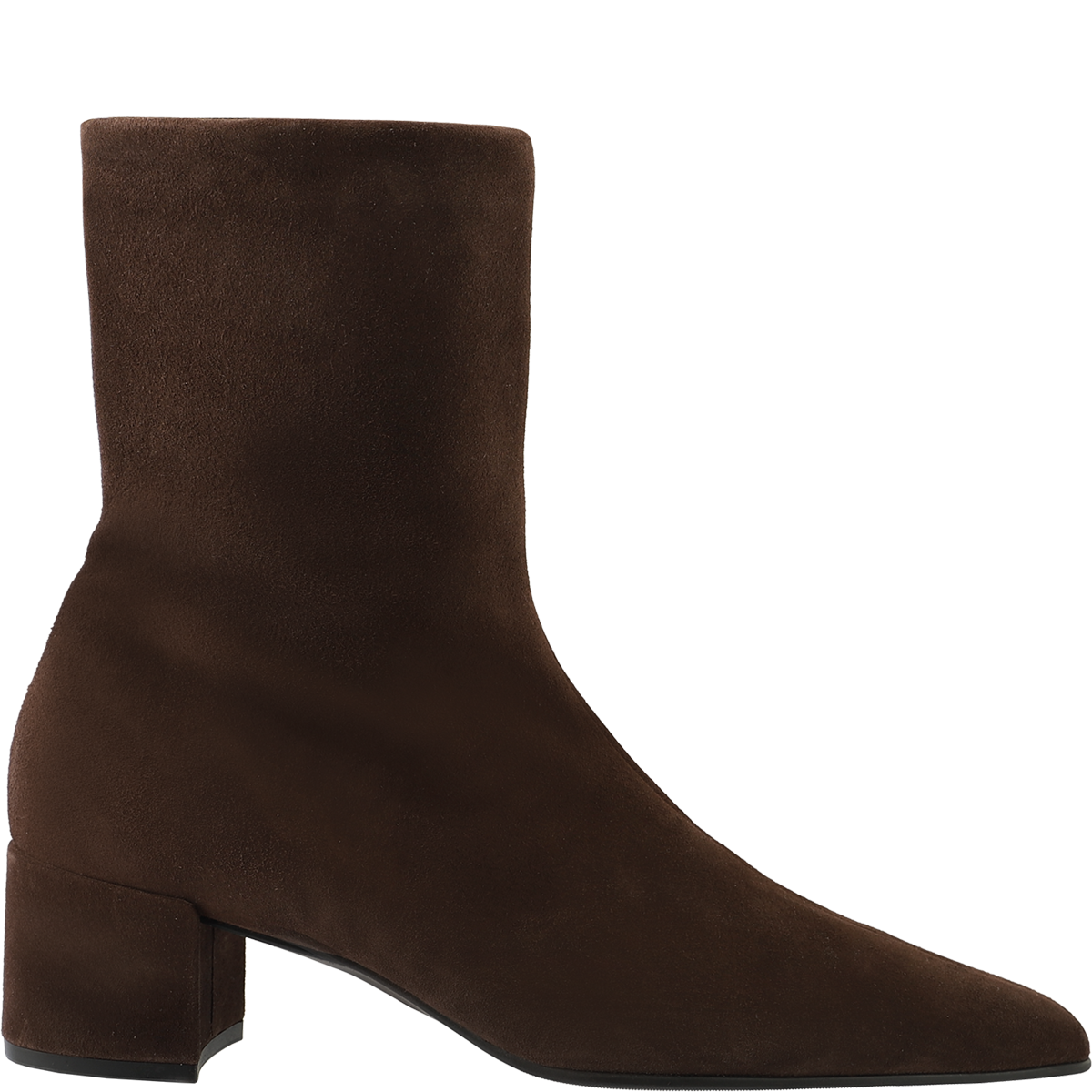 Högl Minimalist design pointed toe ankle boots Brown