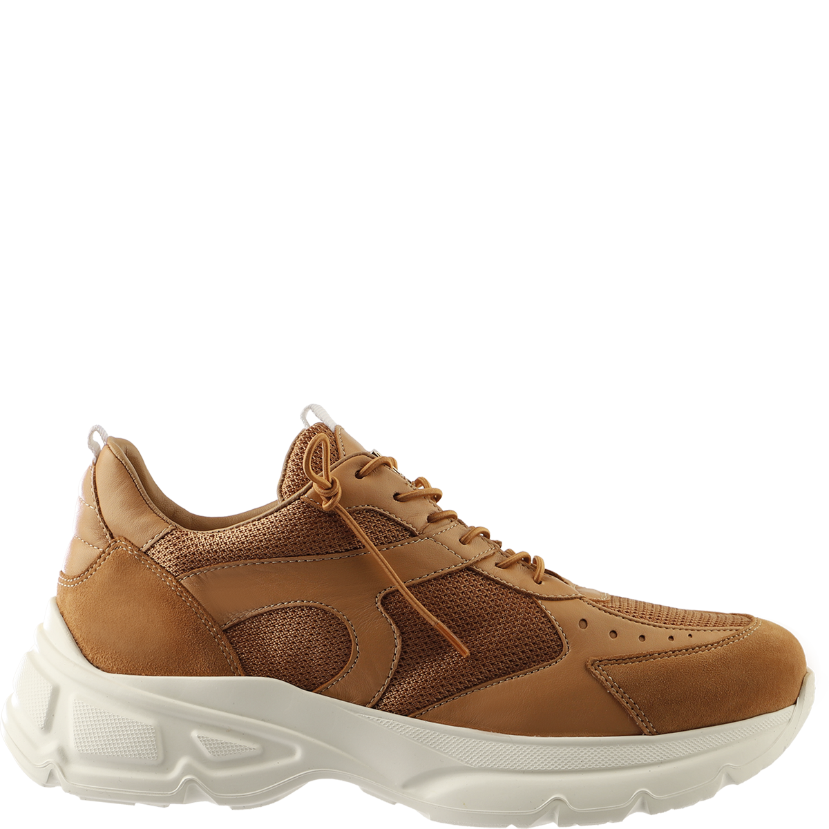 Högl Super comfortable sneakers with striking soles and memory foam insoles Brown