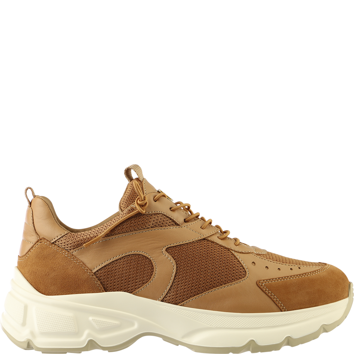 Högl Super comfortable sneakers with striking soles and memory foam insoles Brown