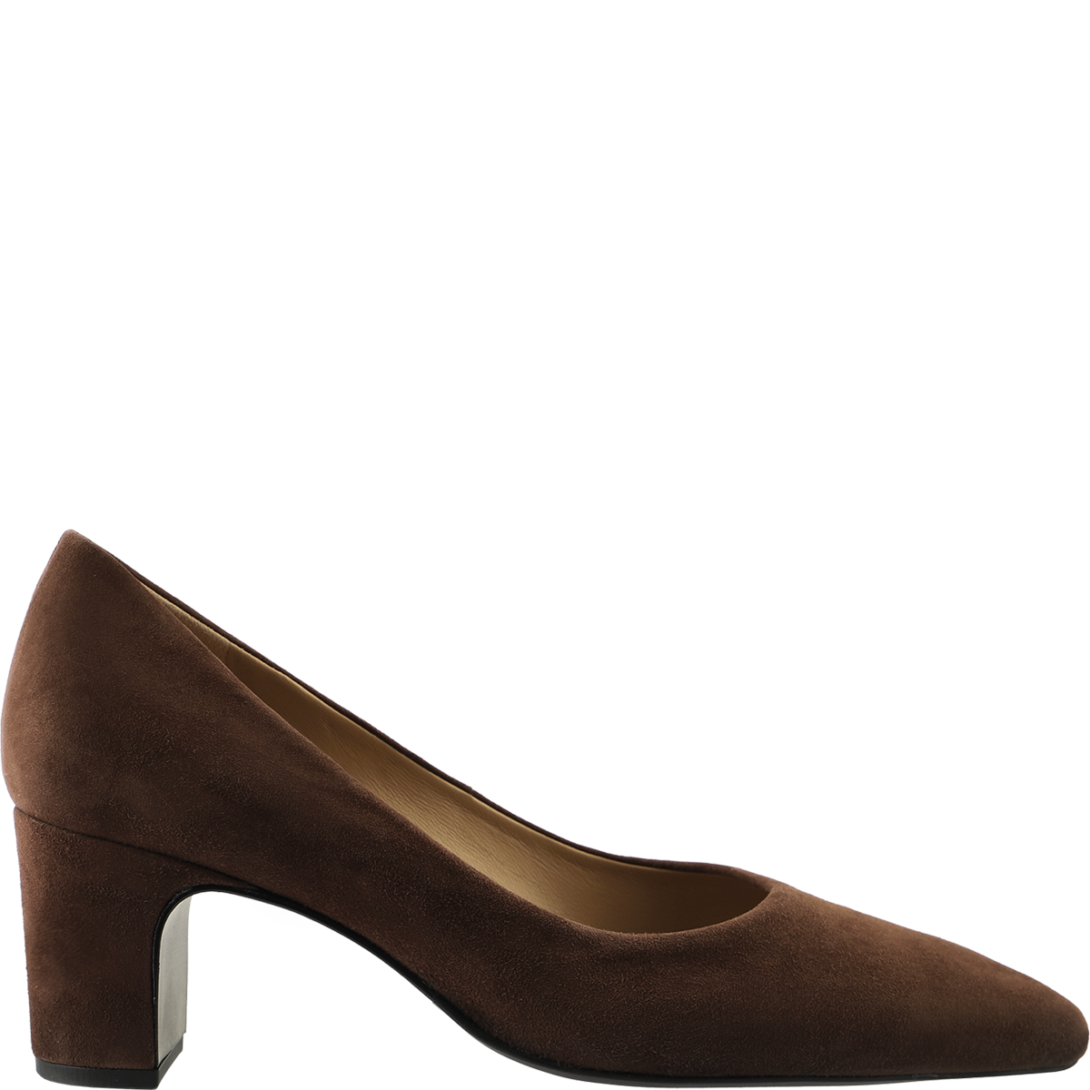 Högl Classic suede pumps made using the full Sacchetto technique Brown