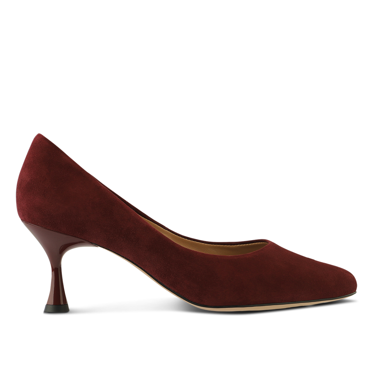 Högl High-quality suede pumps Red