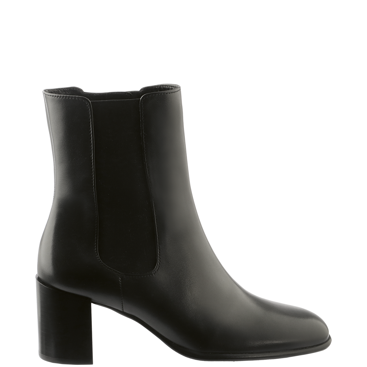 Högl Spitze Chelsea-Stiefelette aus super softem,nachhaltigem Leder Schwarz