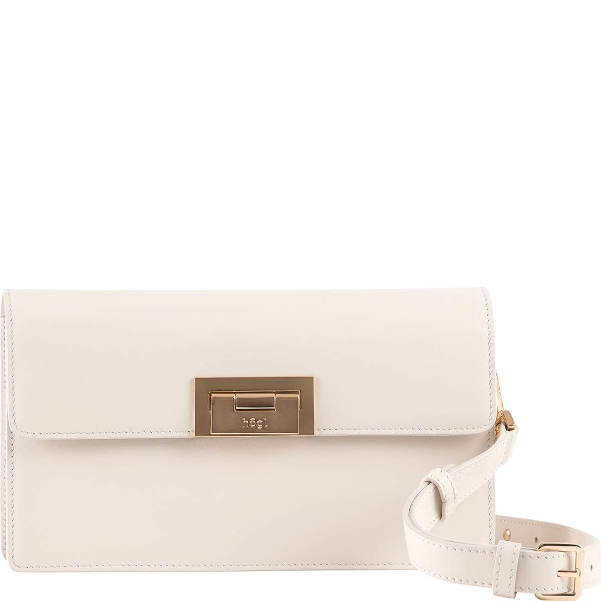 Högl Minimalist nappa leather bag Beige