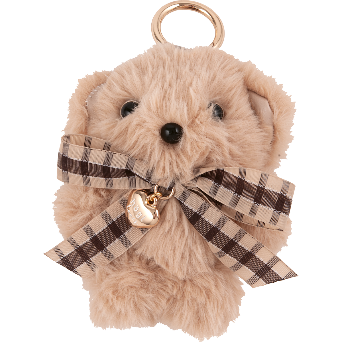 Högl Kuscheliger Teddy-Charme für Handtasche & Co. Braun
