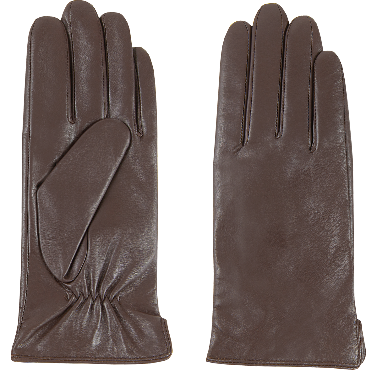 Högl Klassische Handschuhe aus super softem Leder Braun