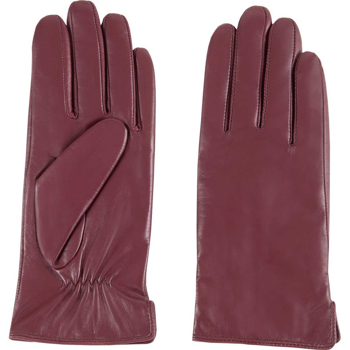 Högl Klassische Handschuhe aus super softem Leder Rot