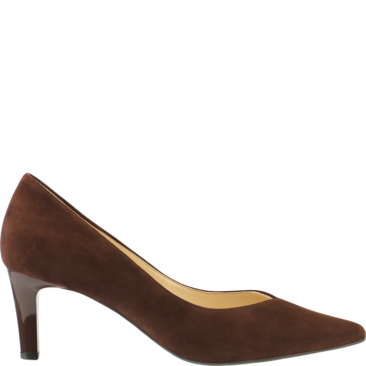 Högl Classic elegant suede pumps Brown