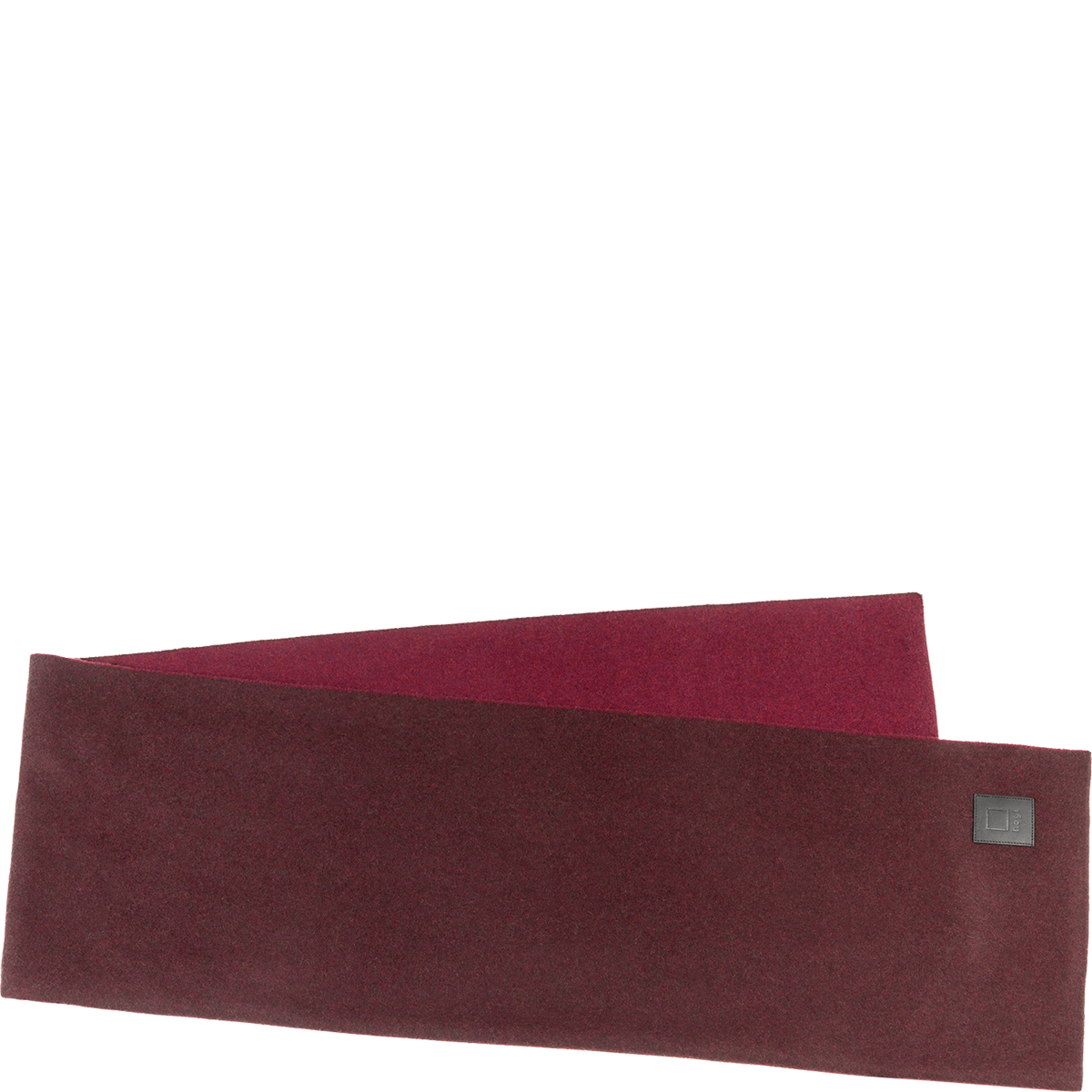 Högl Schal in minimalistischer Silhouette – made in Italy Rot