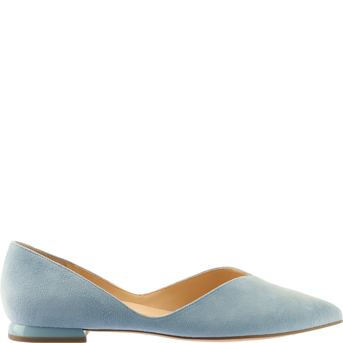 Högl Classic suede Ballerina Blue