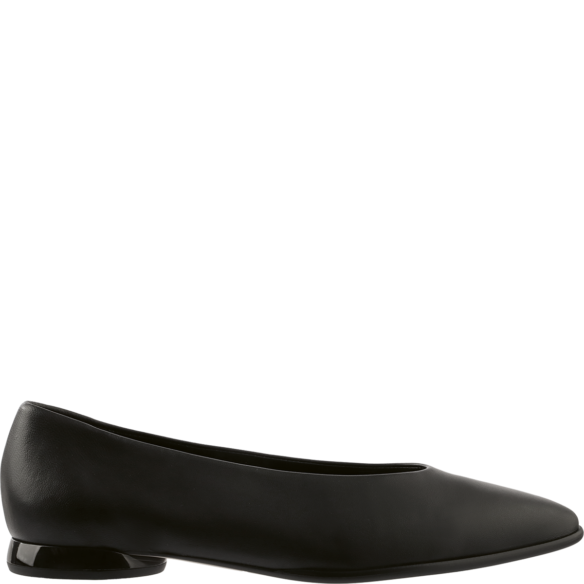 Högl Minimalist ballerinas with block heels Black
