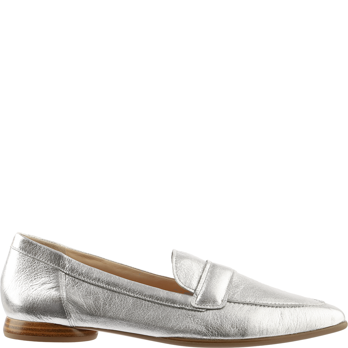 Högl Loafer aus super softem Leder Metallic