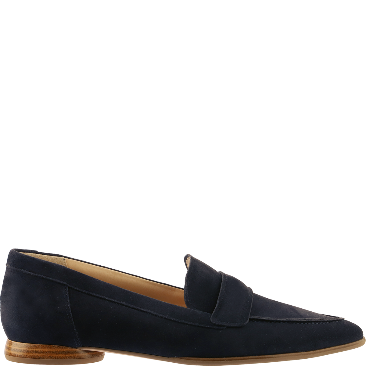 Högl Puristischer Loafer aus hochwertigem Leder Blau