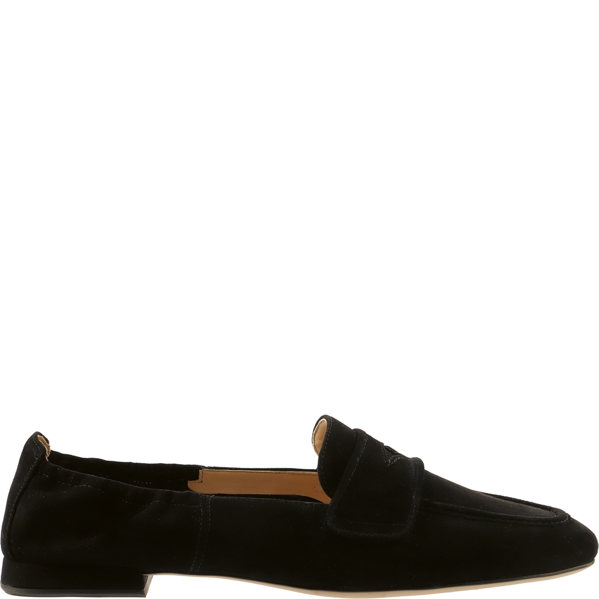 Högl Purist leather loafers with mini block heels Black