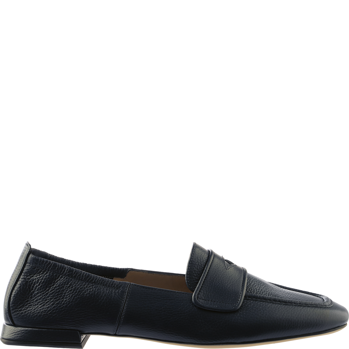 Högl Elegant sustainable leather loafers Blue