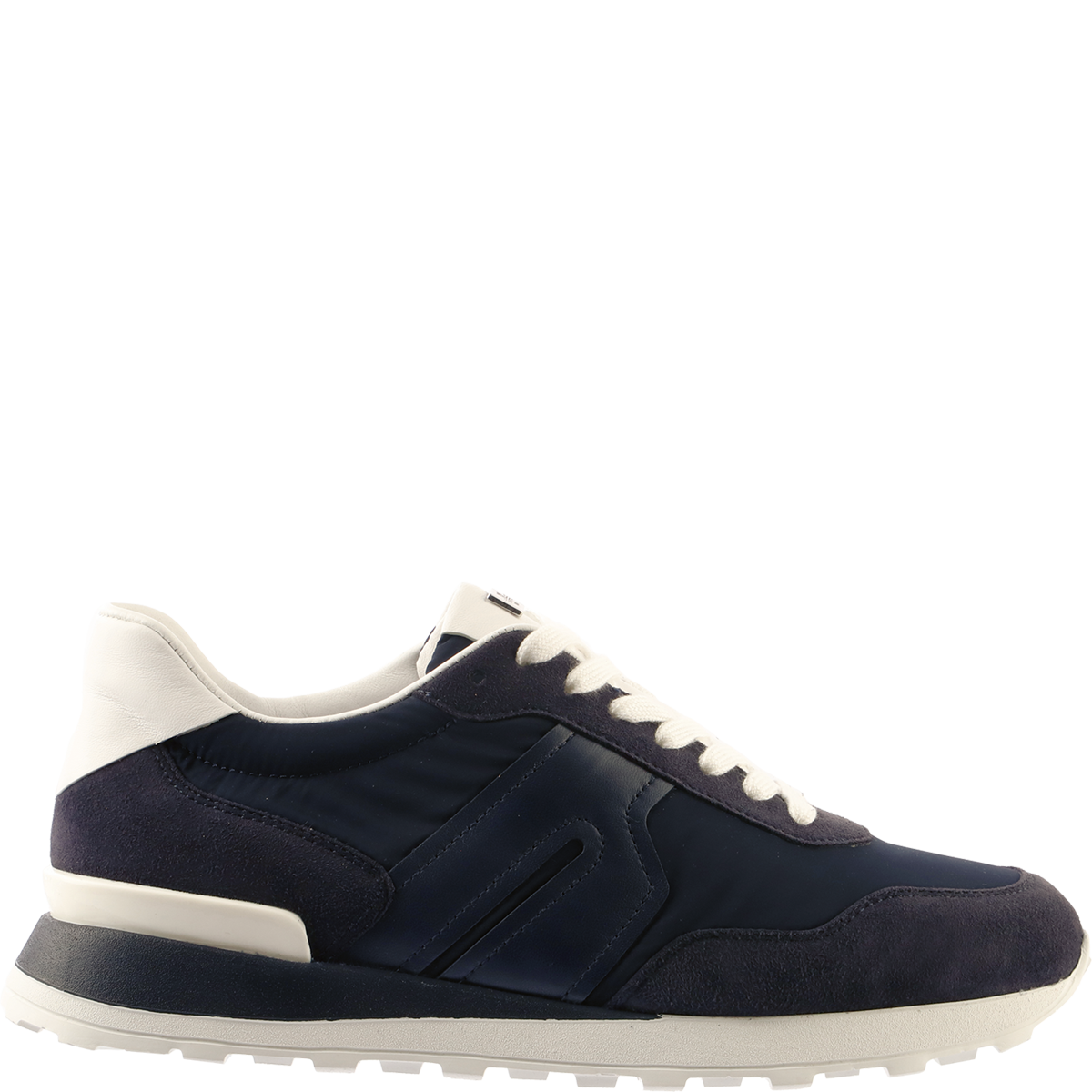 Högl High-quality two-tone leather sneakers Blue