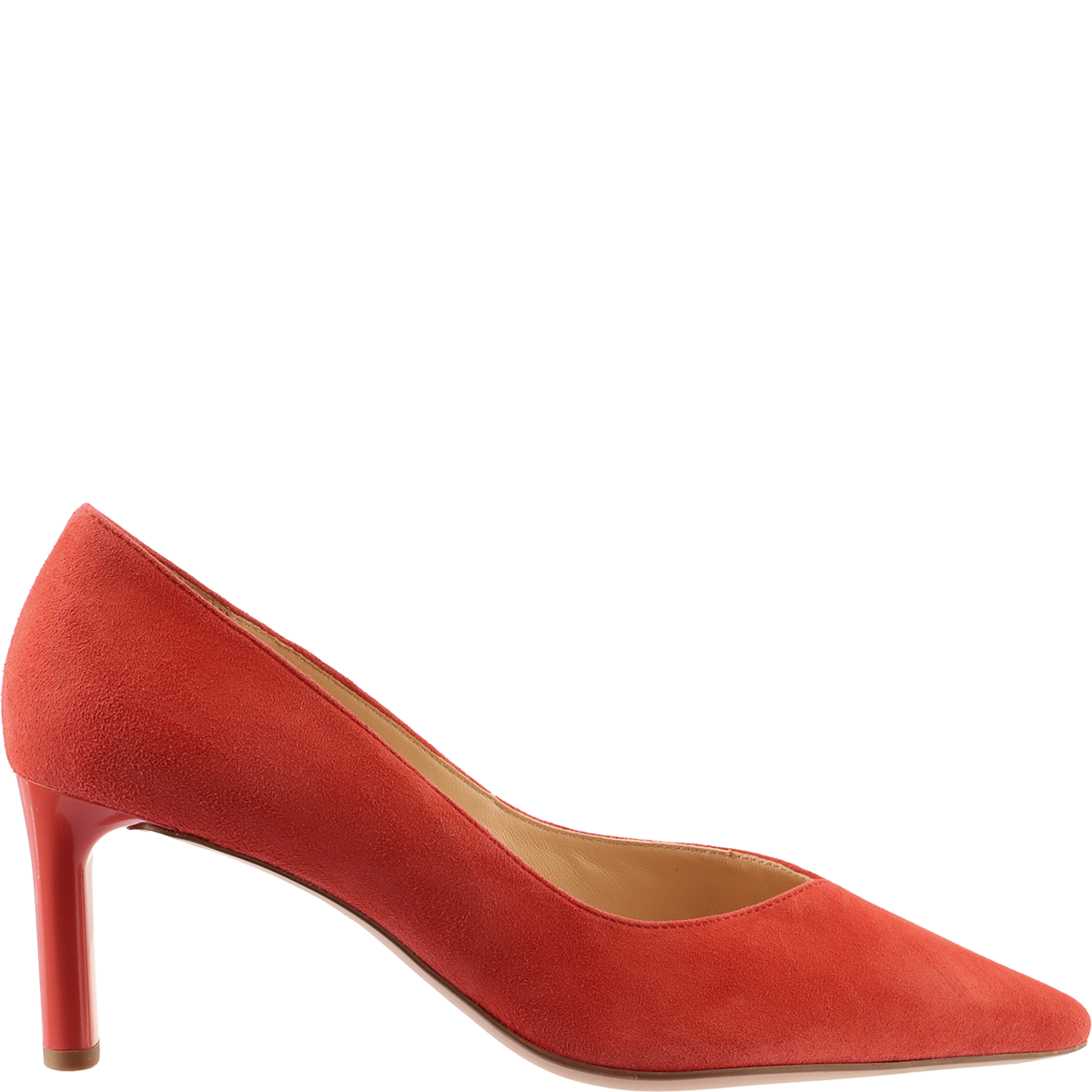 Högl Elegant suede pumps with pointy toes Red