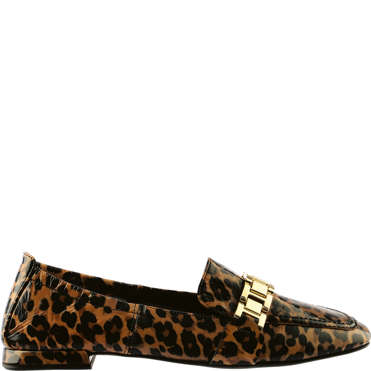 Högl High-quality loafers in shiny leopard print Multicolour