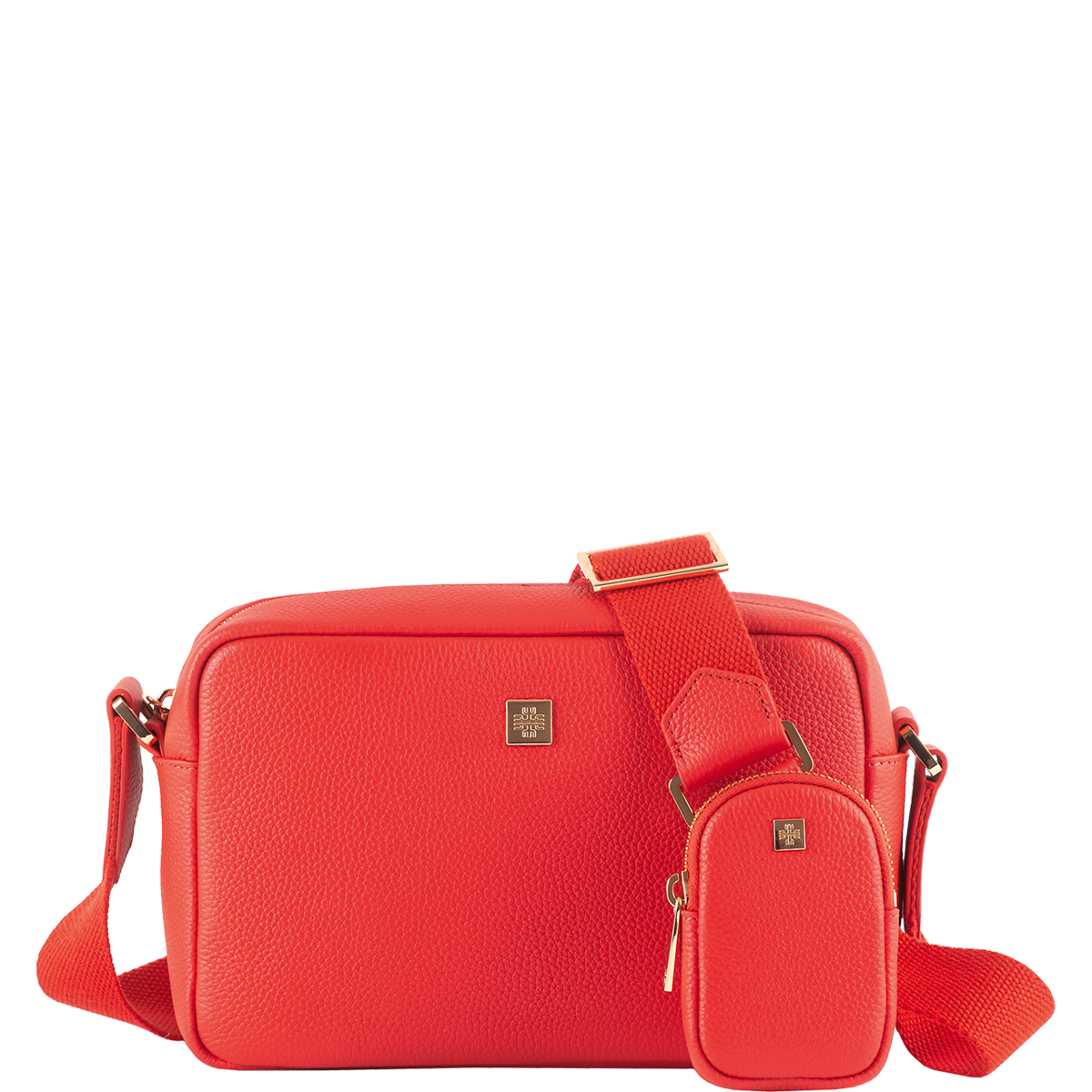 Högl Crossbody bag with integrated mini bag Red