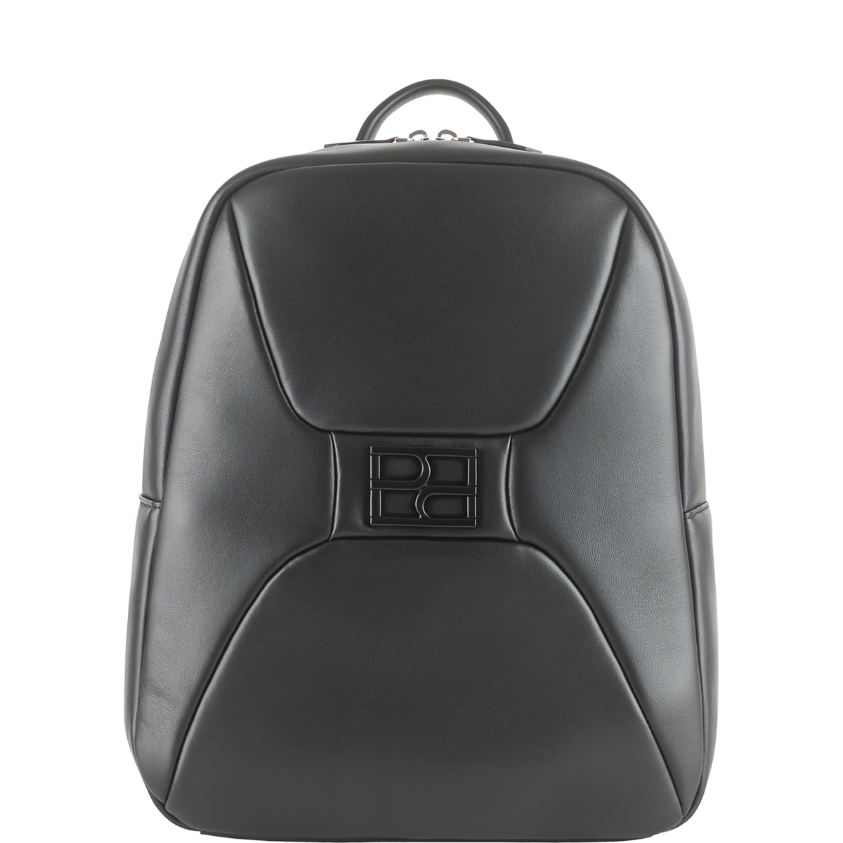 Högl Puristischer Rucksack aus hochwertigem Leder Schwarz