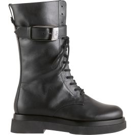 debbie black biker boots