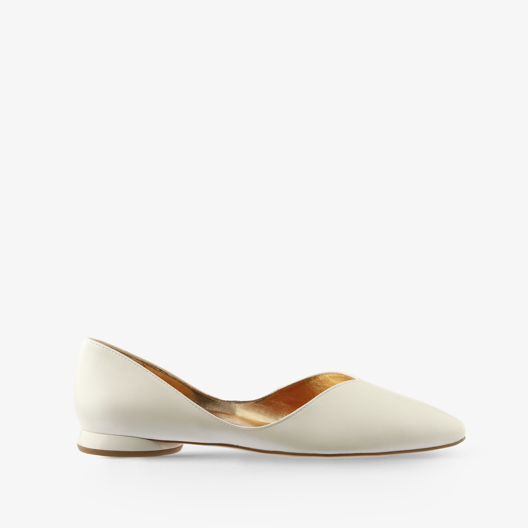 Flache Brautschuhe f&uuml;r eine stilvolle Braut