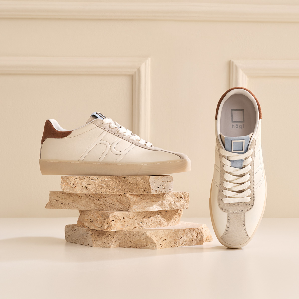 White winter hat &ndash; H&Ouml;GL gift guide inspiration for stylish Christmas presents